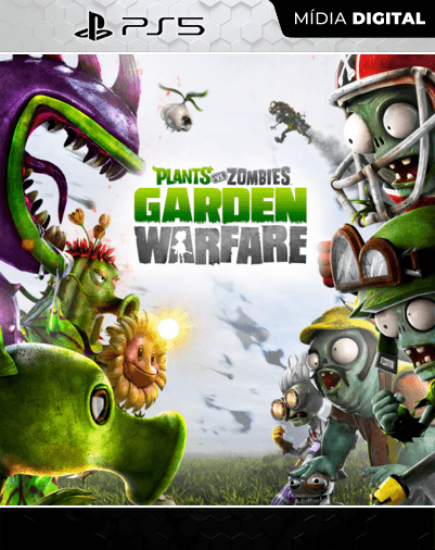 Plants vs. Zombies Garden Warfare – PS5 – Mídia Digital