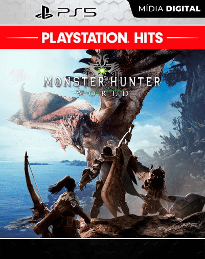 MONSTER HUNTER: WORLD – PS5 – Mídia Digital