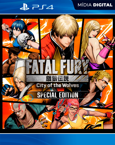 FATAL FURY: City of the Wolves – PS4 – Mídia Digital