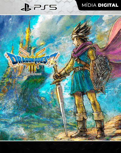 DRAGON QUEST III HD-2D Remake – PS5 – Mídia Digital