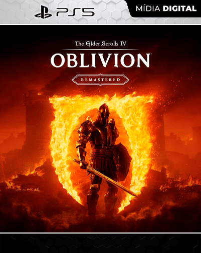 The Elder Scrolls IV: Oblivion Remastered – PS5 – Mídia Digital