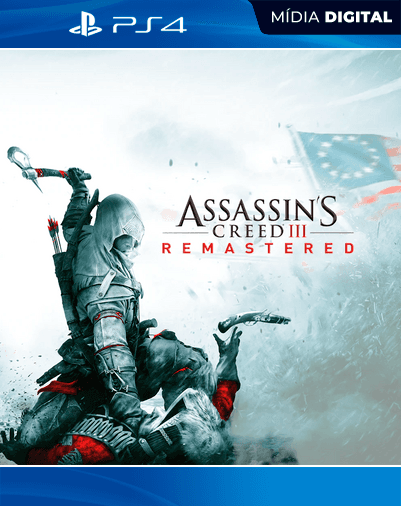 Assassin’s Creed III: Remastered – PS4 – Mídia Digital