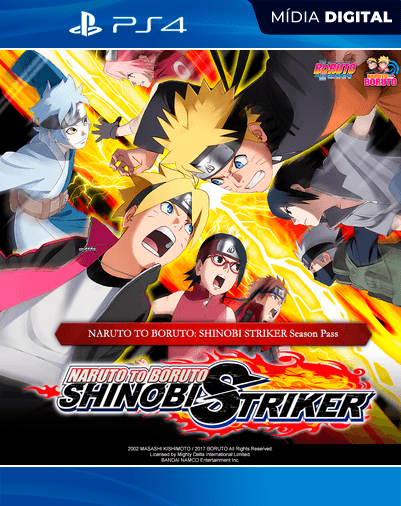 NARUTO TO BORUTO: SHINOBI STRIKER – PS4 – Mídia Digital