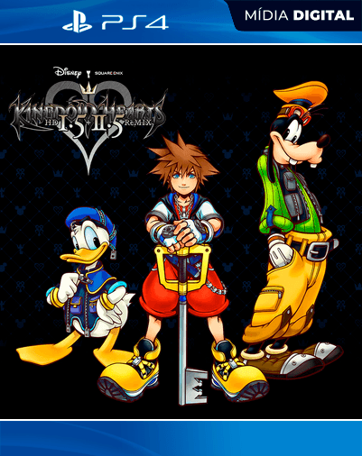 KINGDOM HEARTS HD 1.5 +2.5 ReMIX – PS4 – Mídia Digital