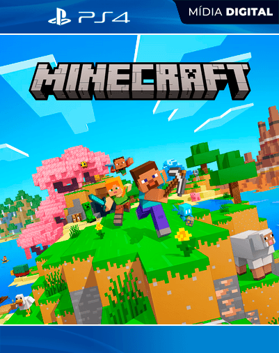 Minecraft – PS4 – Mídia Digital