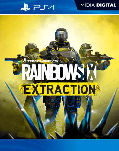 Tom Clancy’s Rainbow Six Extraction – PS4 – Mídia Digital