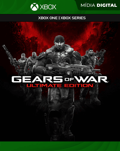 Gears Of War Ultimate Edition – Xbox One / XS – Mídia Digital
