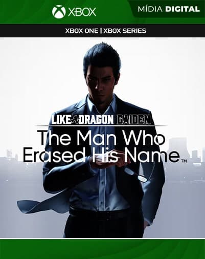 Like a Dragon Gaiden: The Man Who Erased His Name – Xbox One / XS – Mídia Digital
