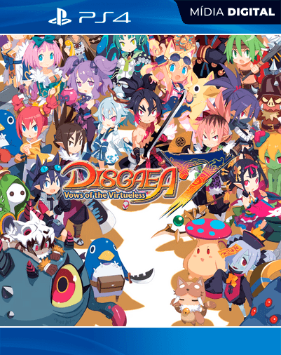 Disgaea 7: Vows of the Virtueless – PS4 – Mídia Digital