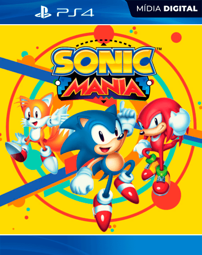 Sonic Mania – PS4 – Mídia Digital