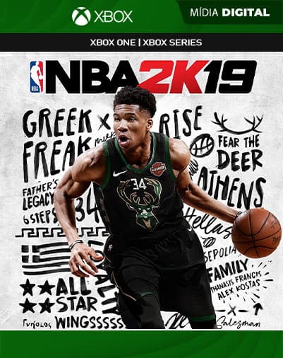 NBA 2K19 – Xbox One / XS – Mídia Digital