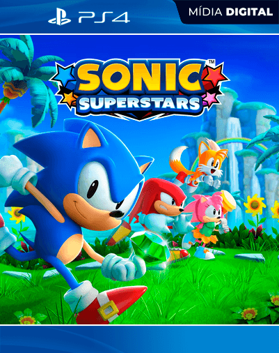 SONIC SUPERSTARS – PS4 – Mídia Digital