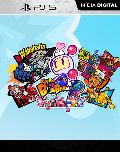 Super Bomberman R – PS5 – Mídia Digital