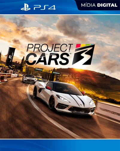 Project CARS 3 – PS4 – Mídia Digital