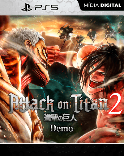 Attack on Titan 2 – PS5 – Mídia Digital