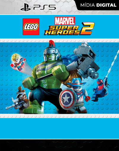 LEGO Marvel Super Heroes – PS5 – Mídia Digital