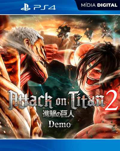 Attack on Titan 2 – PS4 – Mídia Digital