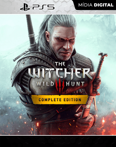 The Witcher 3: Wild Hunt – Complete Edition – PS5 – Mídia Digital