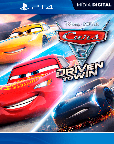 Carros 3: Correndo para Vencer – PS4 – Mídia Digital
