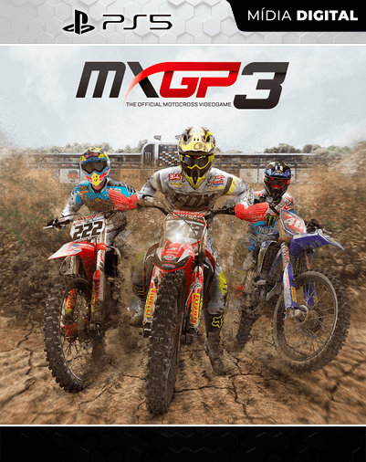 MXGP3 – The Official Motocross Videogame – PS5 – Mídia Digital