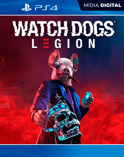 Watch Dogs: Legion – PS4 – Mídia Digital