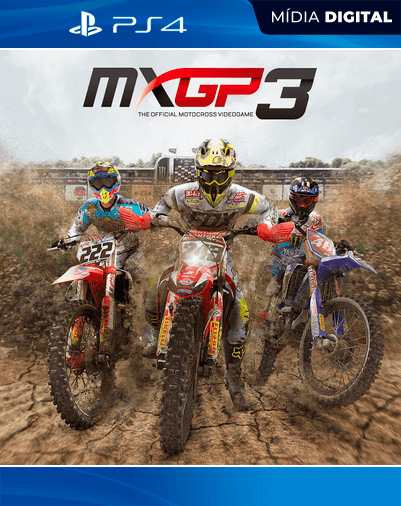 MXGP3 – The Official Motocross Videogame – PS4 – Mídia Digital