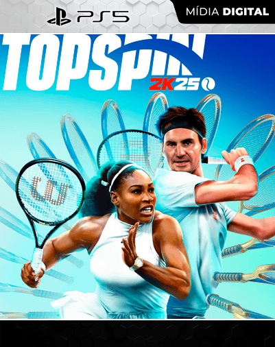 TopSpin 2K25 – PS5 – Mídia Digital