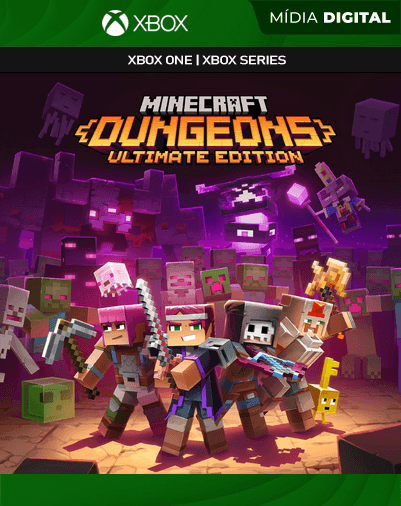 Minecraft Dungeons – Xbox One / XS – Mídia Digital