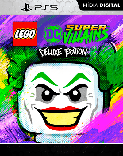 LEGO DC Super-Vilões – PS5 – Mídia Digital