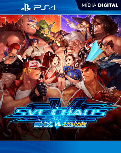 SNK VS. CAPCOM SVC CHAOS – PS4 – Mídia Digital