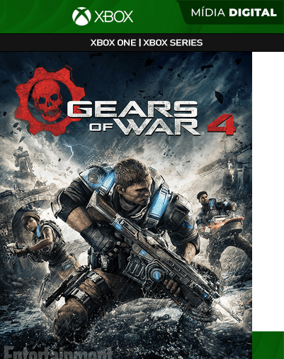Gears Of War 4 – Xbox One / XS – Mídia Digital