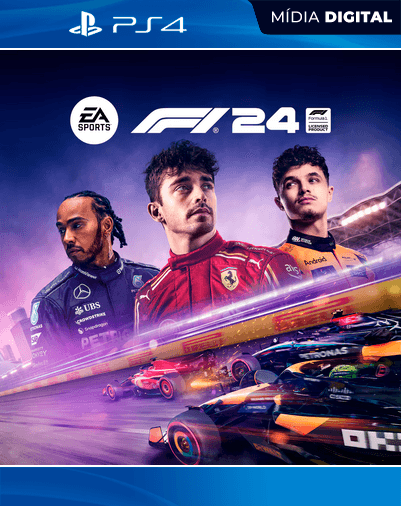 F1 24 – PS4 – Mídia Digital