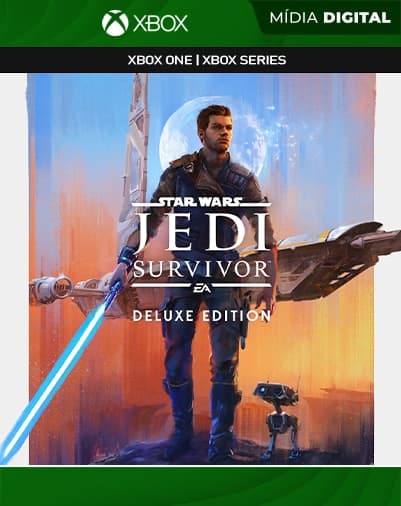 STAR WARS Jedi: Survivor – Edição Deluxe – Xbox Series XS – Mídia Digital