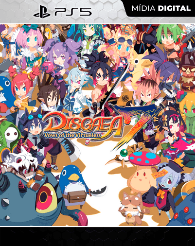 Disgaea 7: Vows of the Virtueless – PS5 – Mídia Digital