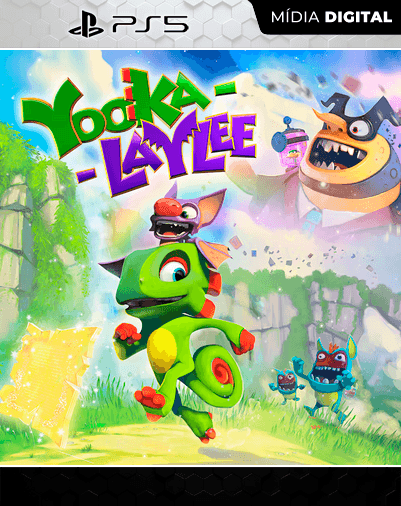Yooka-Laylee – PS5 – Mídia Digital