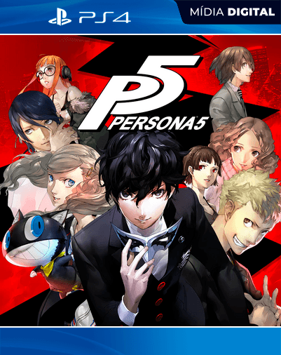 Persona 5 – PS4 – Mídia Digital