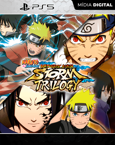 NARUTO SHIPPUDEN: Ultimate Ninja STORM Trilogy – PS5 – Mídia Digital