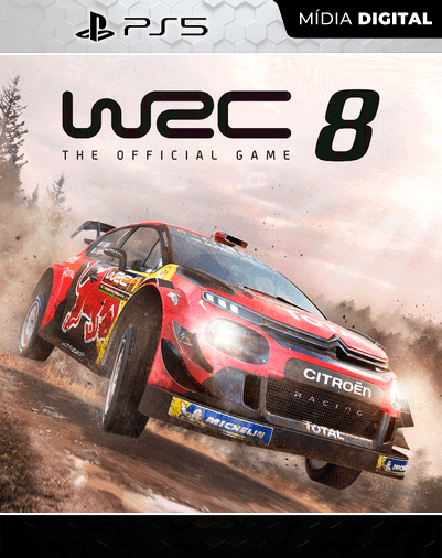 WRC 8 FIA World Rally Championship – PS5 – Mídia Digital