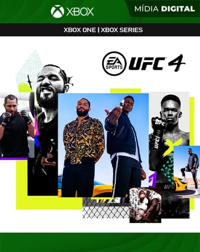 EA Sports UFC 4 – Xbox One / XS – Mídia Digital