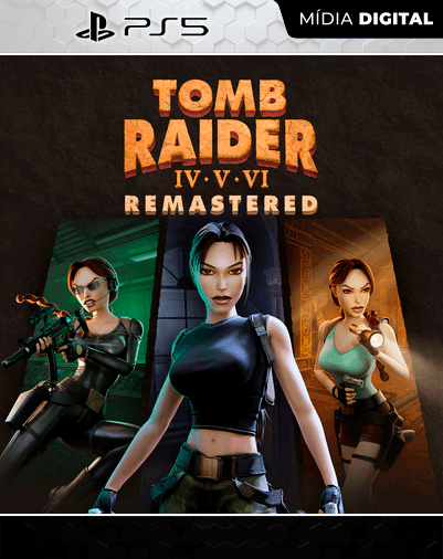 Tomb Raider IV-VI Remastered – PS5 – Mídia Digital