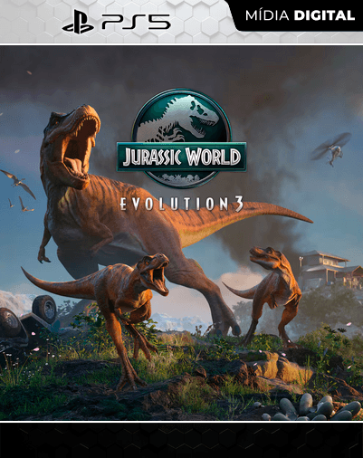 Jurassic World Evolution 3 – PS5 – Mídia Digital