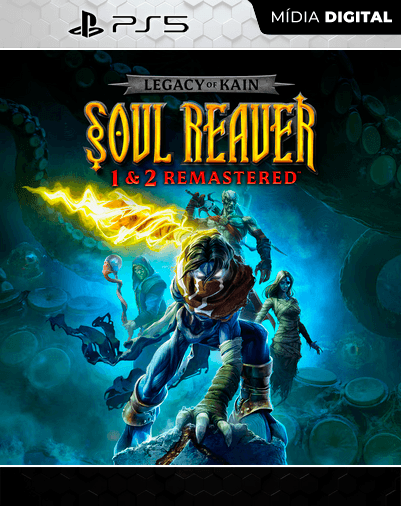 Legacy of Kain Soul Reaver 1&2 Remastered – PS5 – Mídia Digital