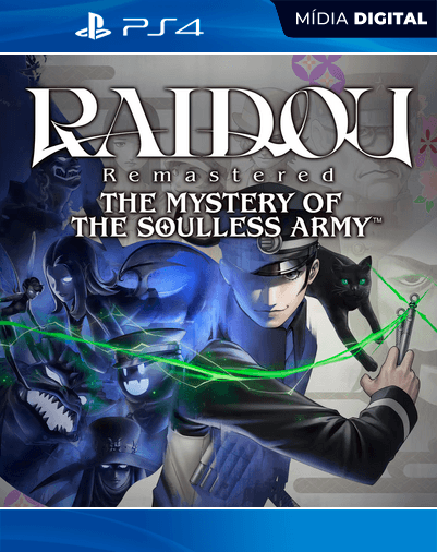 RAIDOU Remastered: The Mystery of the Soulless Army – PS4 – Mídia Digital