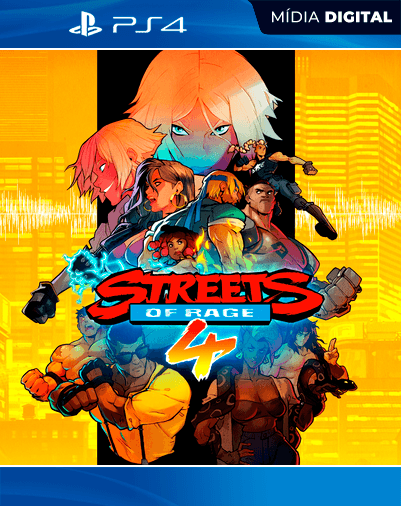 Streets Of Rage 4 – PS4 – Mídia Digital