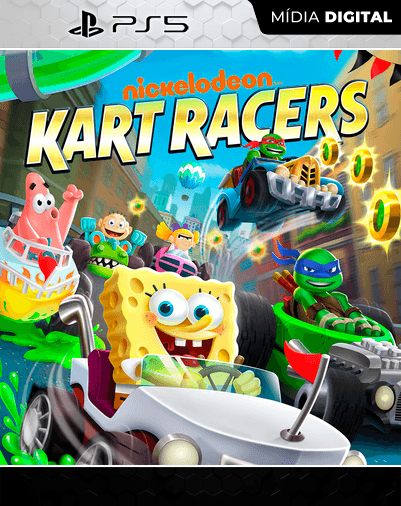 Nickelodeon Kart Racers – PS5 – Mídia Digital