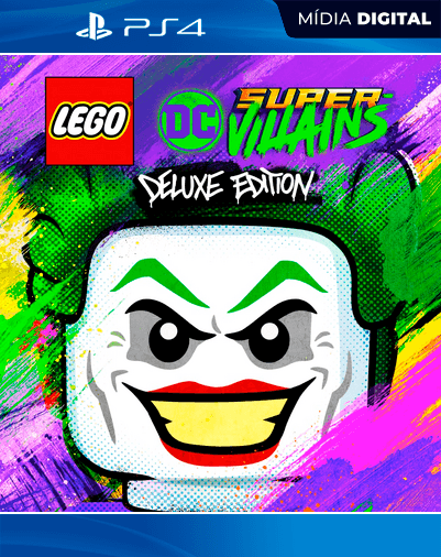 LEGO DC Super-Vilões – PS4 – Mídia Digital