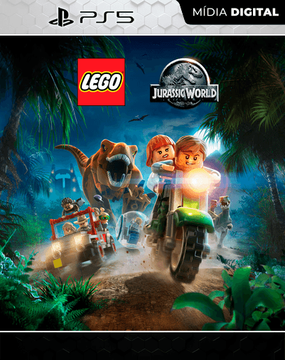 LEGO Jurassic World O Mundo Dos Dinossauros – PS5 – Mídia Digital