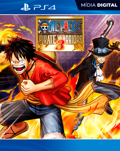 One Piece: Pirate Warriors 3 – PS4 – Mídia Digital