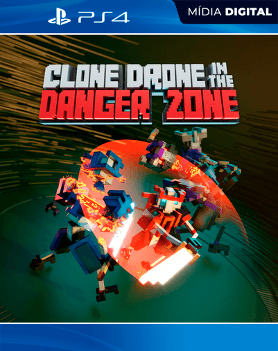 Clone Drone in the Danger Zone – PS4 – Mídia Digital