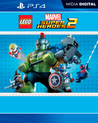 LEGO Marvel Super Heroes – PS4 – Mídia Digital